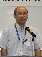 記念講演：県環境森林部 廃棄物・リサイクル課 前川浩三企画指導係長